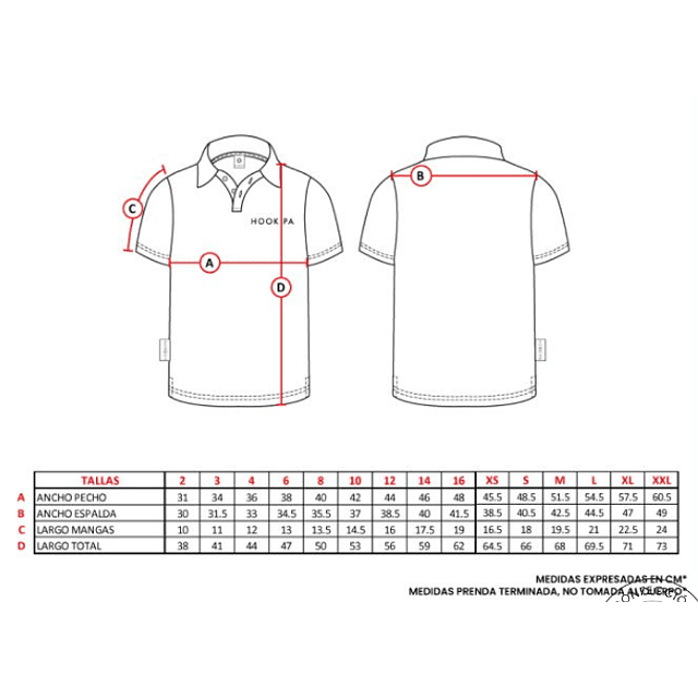 POLERA PIQUE UNIFORME COLEGIO PEDRO DE VALDIVIA UNISEX M/L