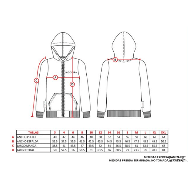 POLAR UNISEX CON CIERRE  - COLEGIO PEDRO DE VALDIVIA 