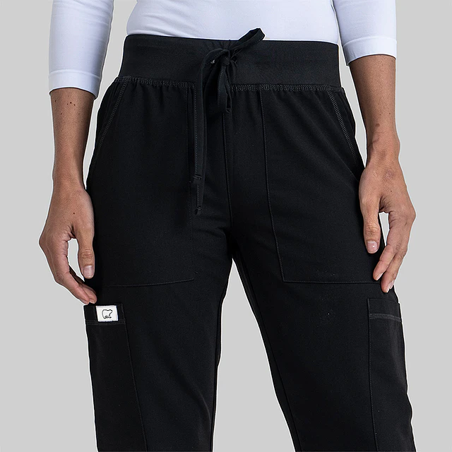 PANTALONES CLINICO MUJER, POLAR BEAR LITE PB4000 BLK