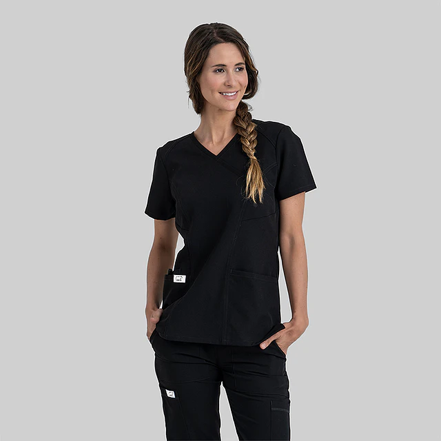 TOP CLÍNICO  MUJER, POLAR BEAR LITE PB5001 BLK