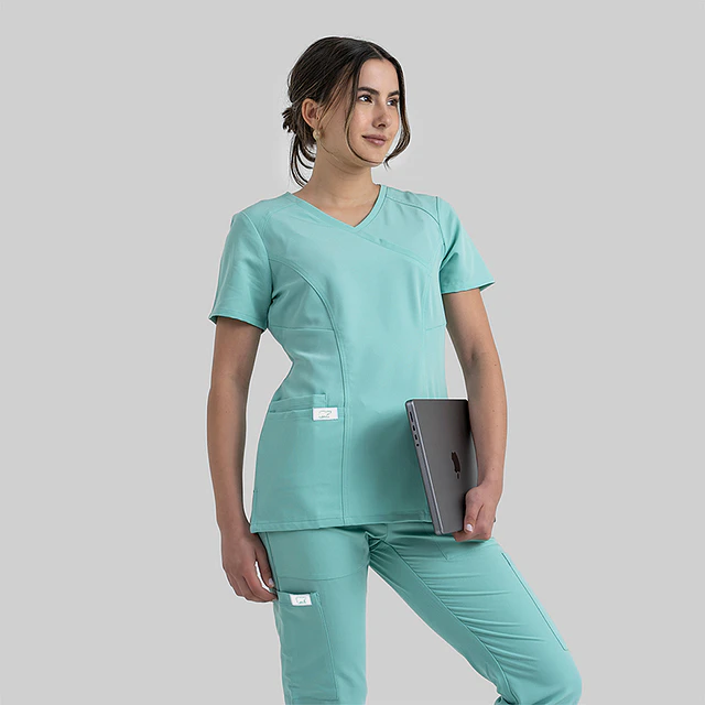 TOP CLÍNICO MUJER, POLAR BEAR LITE PB5001 MINT