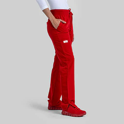 PANTALONES CLÍNICO MUJER, POLAR BEAR LITE PB4000 RED