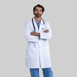 DELANTAL CLÍNICO HOMBRE, POLAR BEAR LAB COATS PB6100