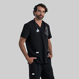TOP CLÍNICO HOMBRE, POLAR BEAR LITE PB5100 BLK