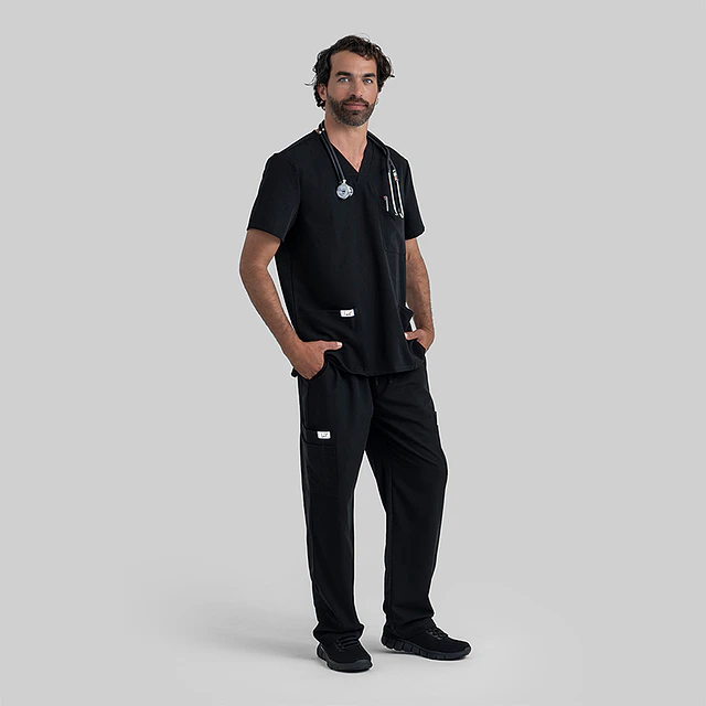 TOP CLÍNICO HOMBRE, POLAR BEAR LITE PB5100 BLK