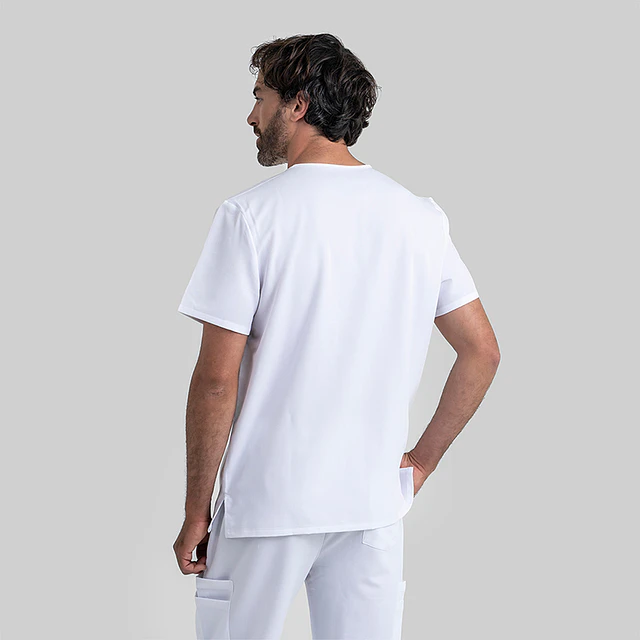 TOP CLÍNICO HOMBRE, POLAR BEAR LITE PB5100 WHT