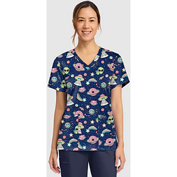 TOP CLÍNICO ESTAMPADO MUJER, CHEROKEE CK856 GVGY