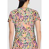 TOP CLÍNICO ESTAMPADO MUJER,  MED COUTURE PRINTS MC8564 TTFT