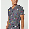 TOP CLÍNICO ESTAMPADO HOMBRE, TOONIFORMS DISNEY TF788 MKXB
