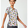 TOP CLÍNICO ESTAMPADO MUJER, TOONIFORMS DISNEY TF796 MKZL