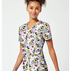 TOP CLÍNICO ESTAMPADO MUJER, TOONIFORMS DISNEY TF796 MKZL