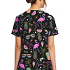 TOP CLÍNICO ESTAMPADO MUJER,  CHEROKEE PRINTS CK856 DWTL