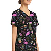 TOP CLÍNICO ESTAMPADO MUJER,  CHEROKEE PRINTS CK856 DWTL