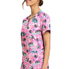 TOP CLÍNICO ESTAMPADO MUJER, CHEROKEE PRINTS CK856 NUSH