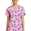 TOP CLÍNICO ESTAMPADO MUJER, CHEROKEE PRINTS CK856 NUSH
