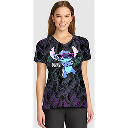 TOP CLÍNICO ESTAMPADO MUJER, TOONIFORMS DISNEY TF626 LHAY