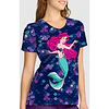TOP CLÍNICO ESTAMPADO MUJER, TOONIFORMS DISNEY TF626 PRTO