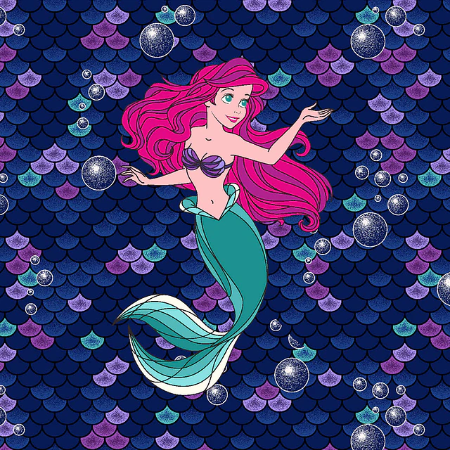 TOP CLÍNICO ESTAMPADO MUJER, TOONIFORMS DISNEY TF626 PRTO