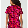 TOP CLÍNICO ESTAMPADO MUJER, TOONIFORMS DISNEY TF797 MKXG