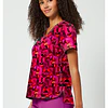 TOP CLÍNICO ESTAMPADO MUJER, TOONIFORMS DISNEY TF797 MKXG