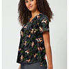 TOP CLÍNICO ESTAMPADO MUJER, TOONIFORMS DISNEY TF797 PHZF
