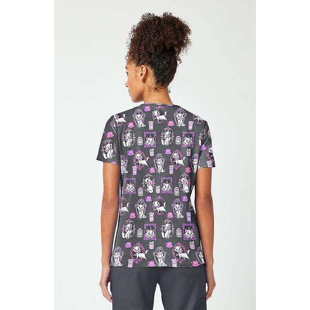 TOP CLÍNICO ESTAMPADO MUJER, TOONIFORMS DISNEY TF796 ACCC