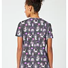 TOP CLÍNICO ESTAMPADO MUJER, TOONIFORMS DISNEY TF796 ACCC