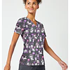 TOP CLÍNICO ESTAMPADO MUJER, TOONIFORMS DISNEY TF796 ACCC
