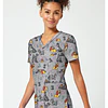 TOP CLÍNICO ESTAMPADO MUJER, TOONIFORMS DISNEY TF796 LAFH