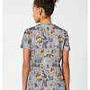 TOP CLÍNICO ESTAMPADO MUJER, TOONIFORMS DISNEY TF796 LAFH