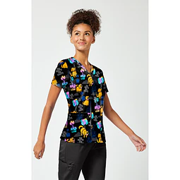 TOP CLÍNICO ESTAMPADO MUJER, TOONIFORMS DISNEY TF796 UPDU