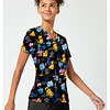 TOP CLÍNICO ESTAMPADO MUJER, TOONIFORMS DISNEY TF796 UPDU