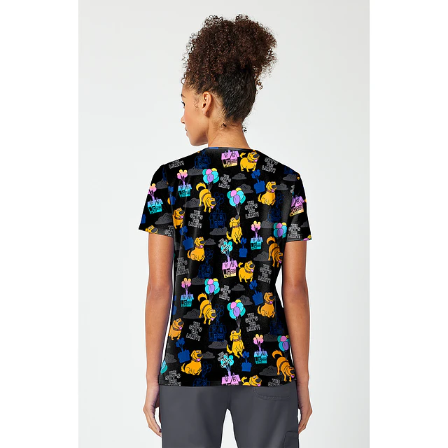 TOP CLÍNICO ESTAMPADO MUJER, TOONIFORMS DISNEY TF796 UPDU