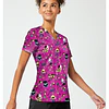 TOP CLÍNICO ESTAMPADO MUJER, TOONIFORMS DISNEY TF796 VISI