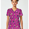 TOP CLÍNICO ESTAMPADO MUJER, TOONIFORMS DISNEY TF796 VISI