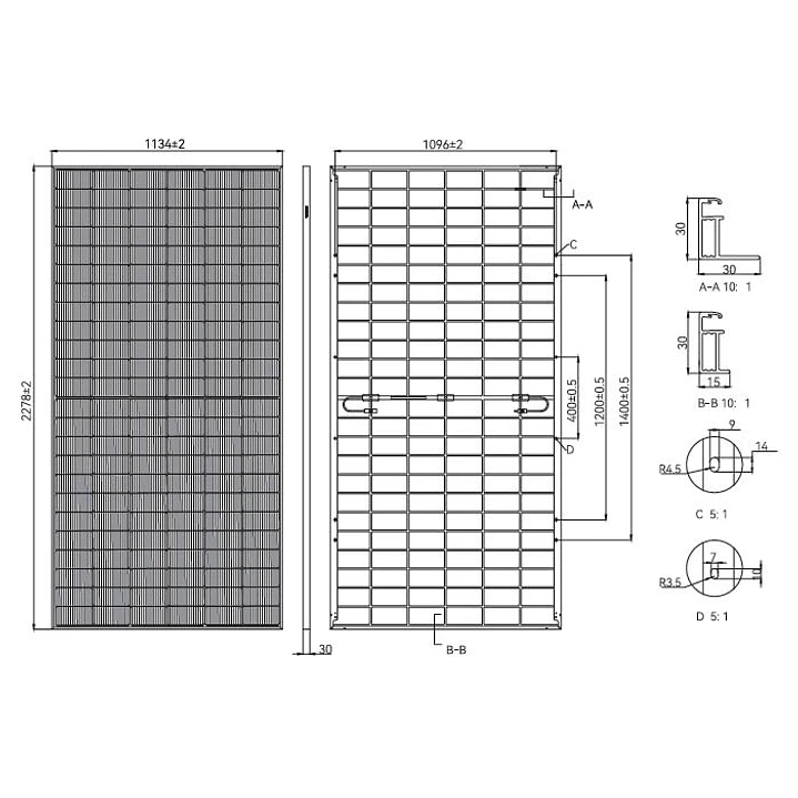 Panel Solar Jinko 590Wp Bifacial a pedido 2