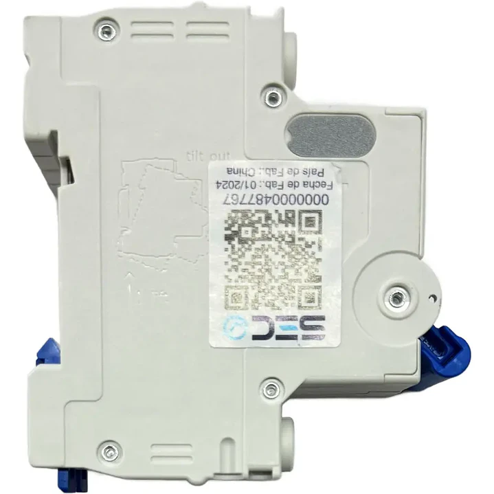 Interruptor Automático Chint Modelo NXB-63 2P  6kA 25A-40A-50A 2