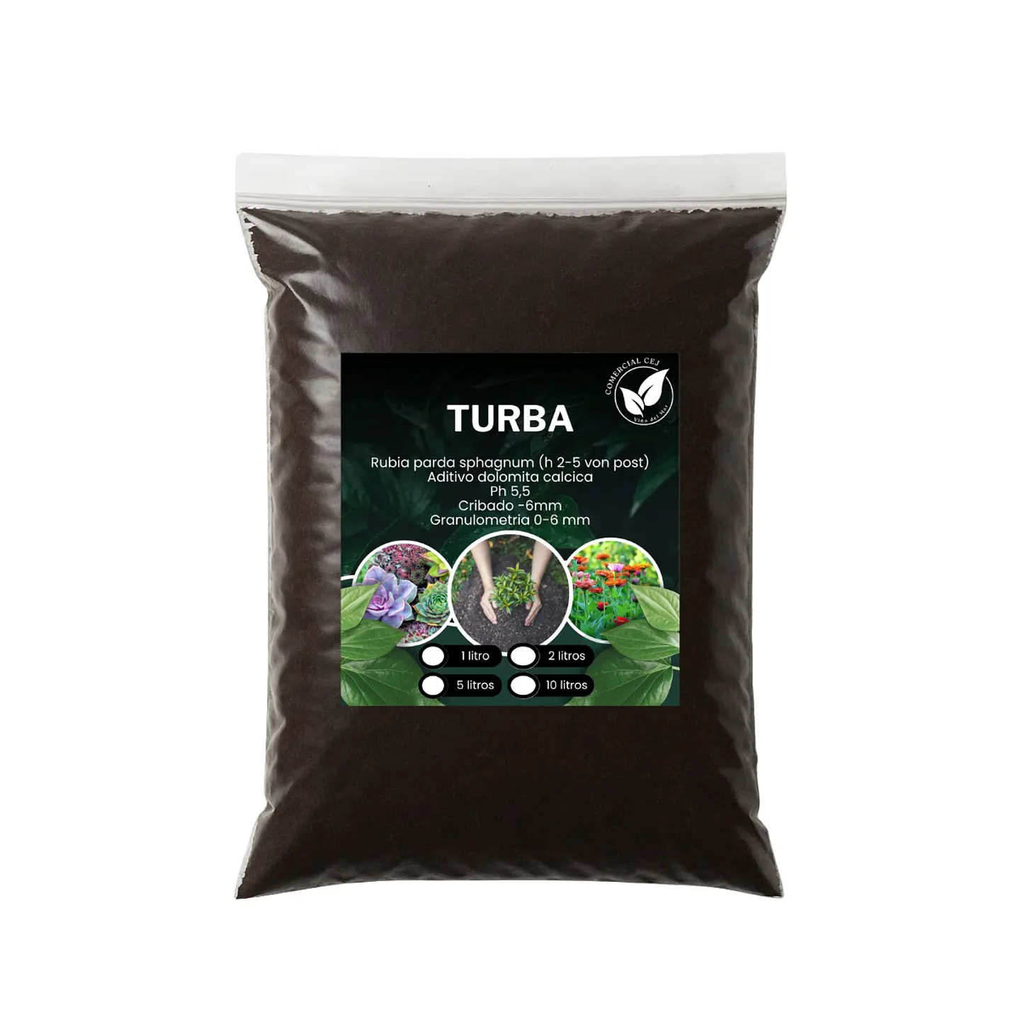 Sustrato Turba orgánica   1