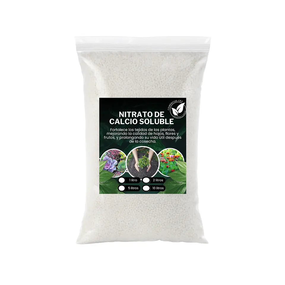 Fertilizante Nitrato de calcio soluble  1