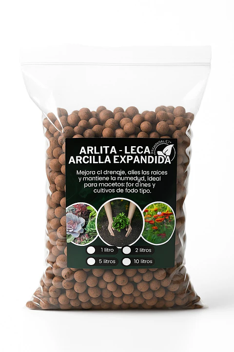 Sustrato Leca - Arlita - Arcilla Expandida