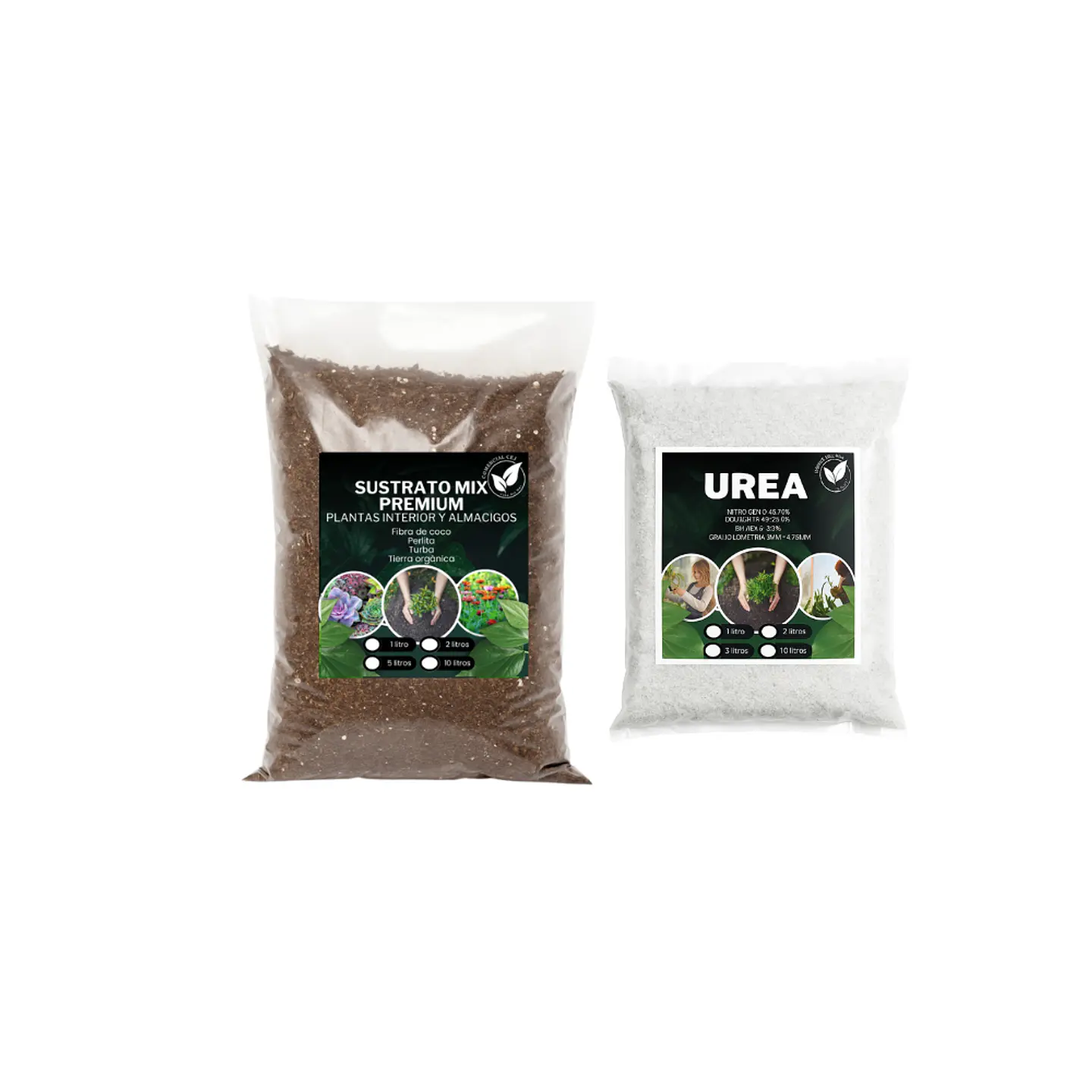 Pack sustrato Mix Premium + Fertilizante Urea 1