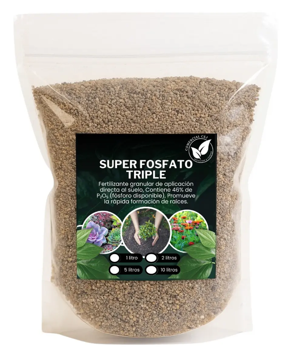 Pack Sustrato Mix premium + Pack fertilizantes (N - P - K - CA) 3