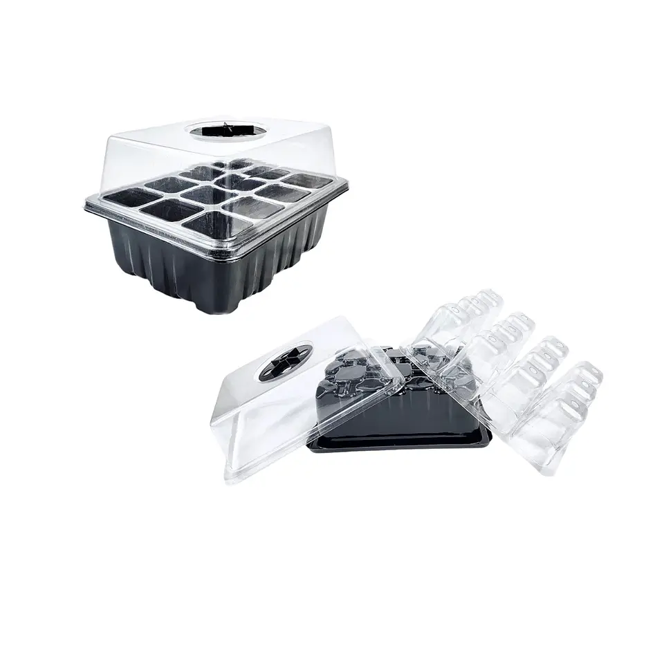 Mini Invernadero Germinador con Tapa Regulable 2