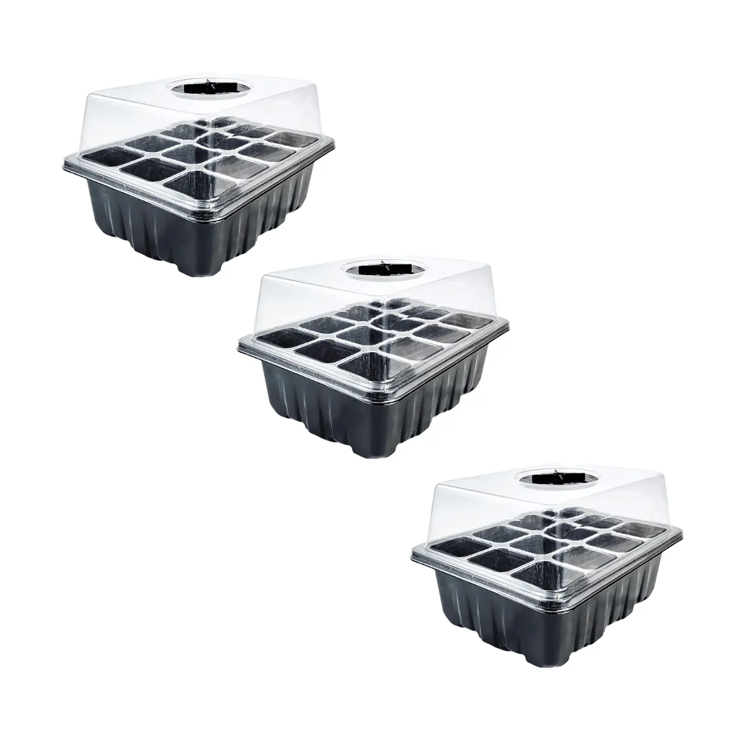 Pack 3 Germinadores de semilla o Mini invernadero semillero 1