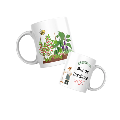 Taza diseño Dia de Jardineo