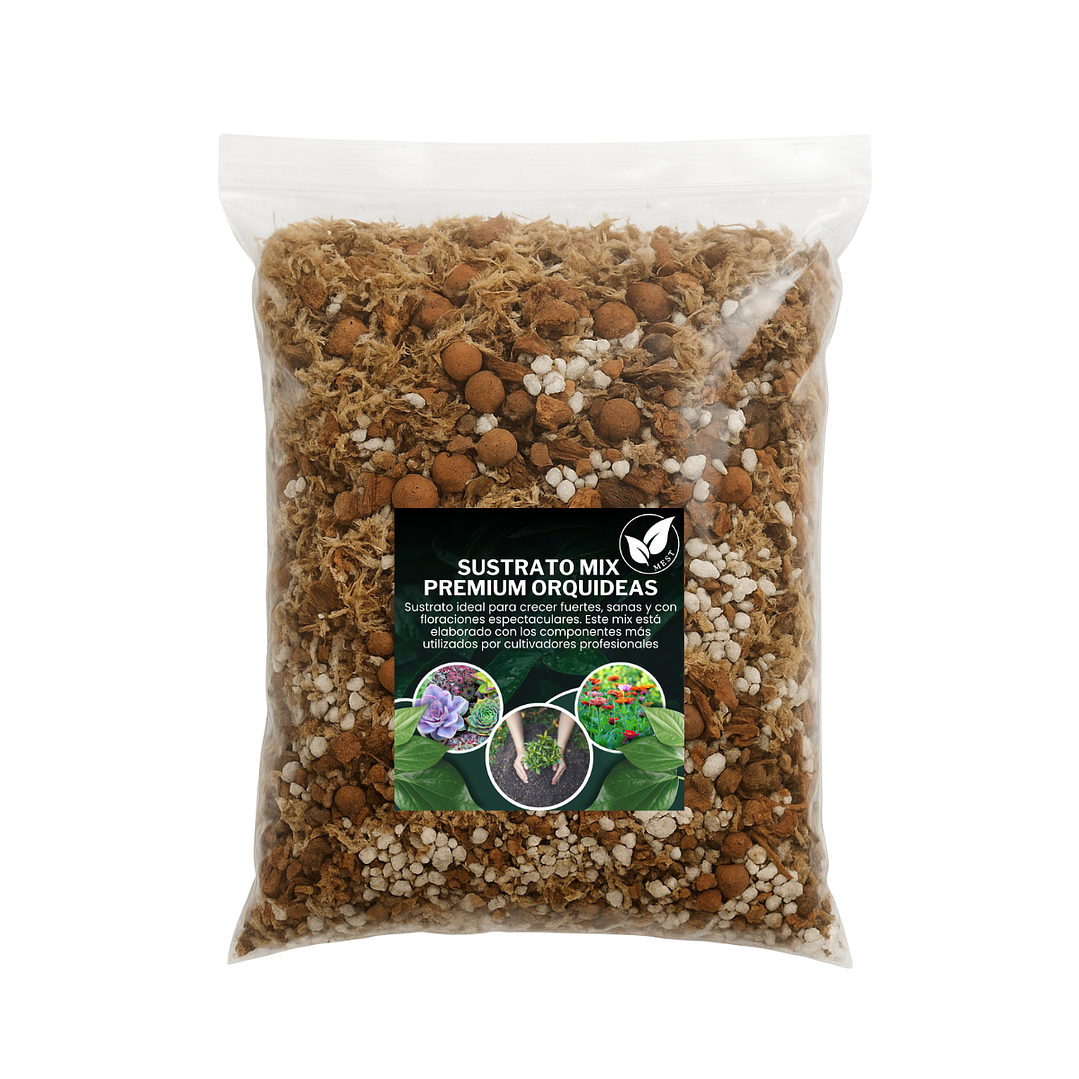Sustrato para Orquídeas Premium Mix 10 Litros 1
