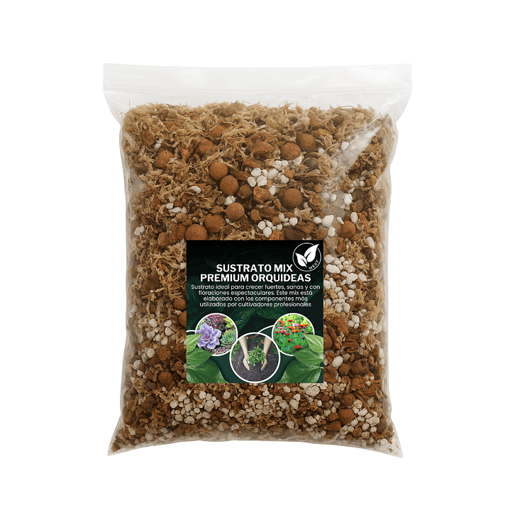 Sustrato para Orquídeas Premium Mix 10 Litros 1