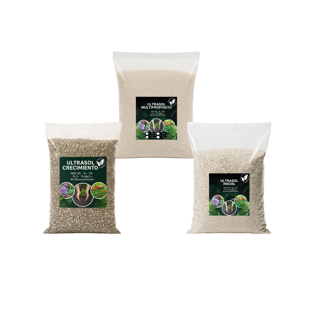 Pack Ultrasol Multiproposito - Inicial - Crecimiento 1kg C/u 1