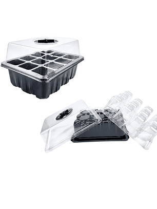 Kit Huerta: Mini Invernadero + Sustrato Mix 5 Litros