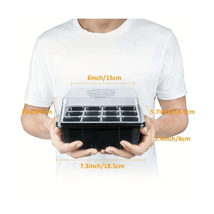 Kit Huerta: Mini Invernadero + Sustrato Mix 5 Litros 4